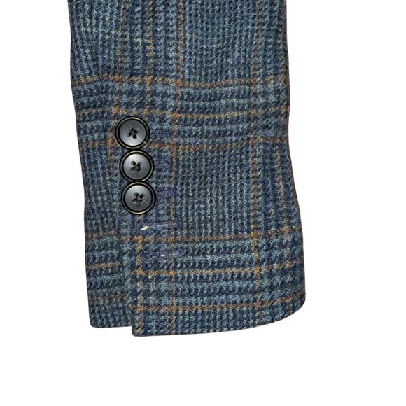 Veronica Beard Yareli Dickey Jacket Plaid 100% Wool Blazer Womens Size 0 - Picture 3 of 9